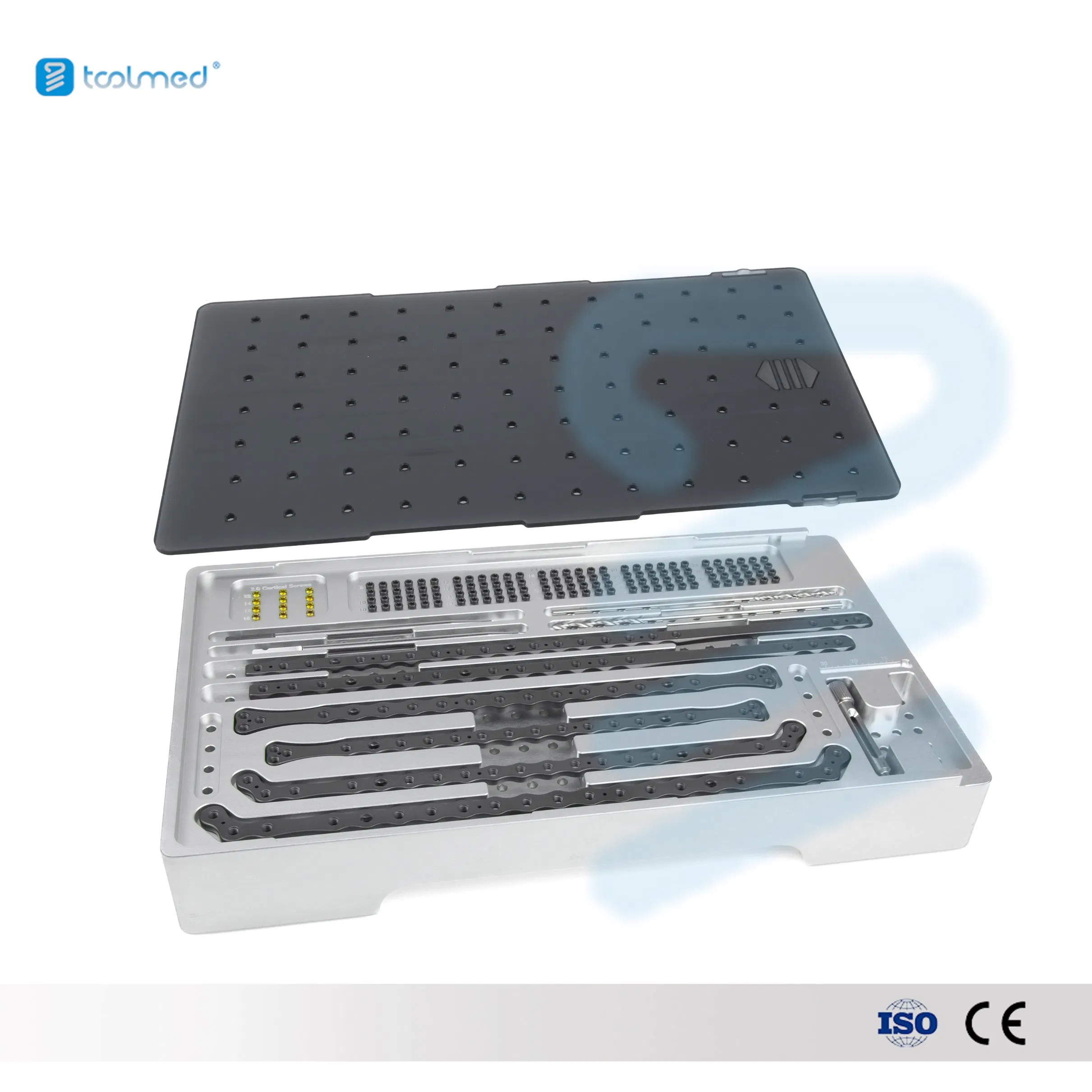 2.4 Head Locking Plate Instrument Kit Orthopedic Surgical Instruments for Pet Diagnostics and Treatment