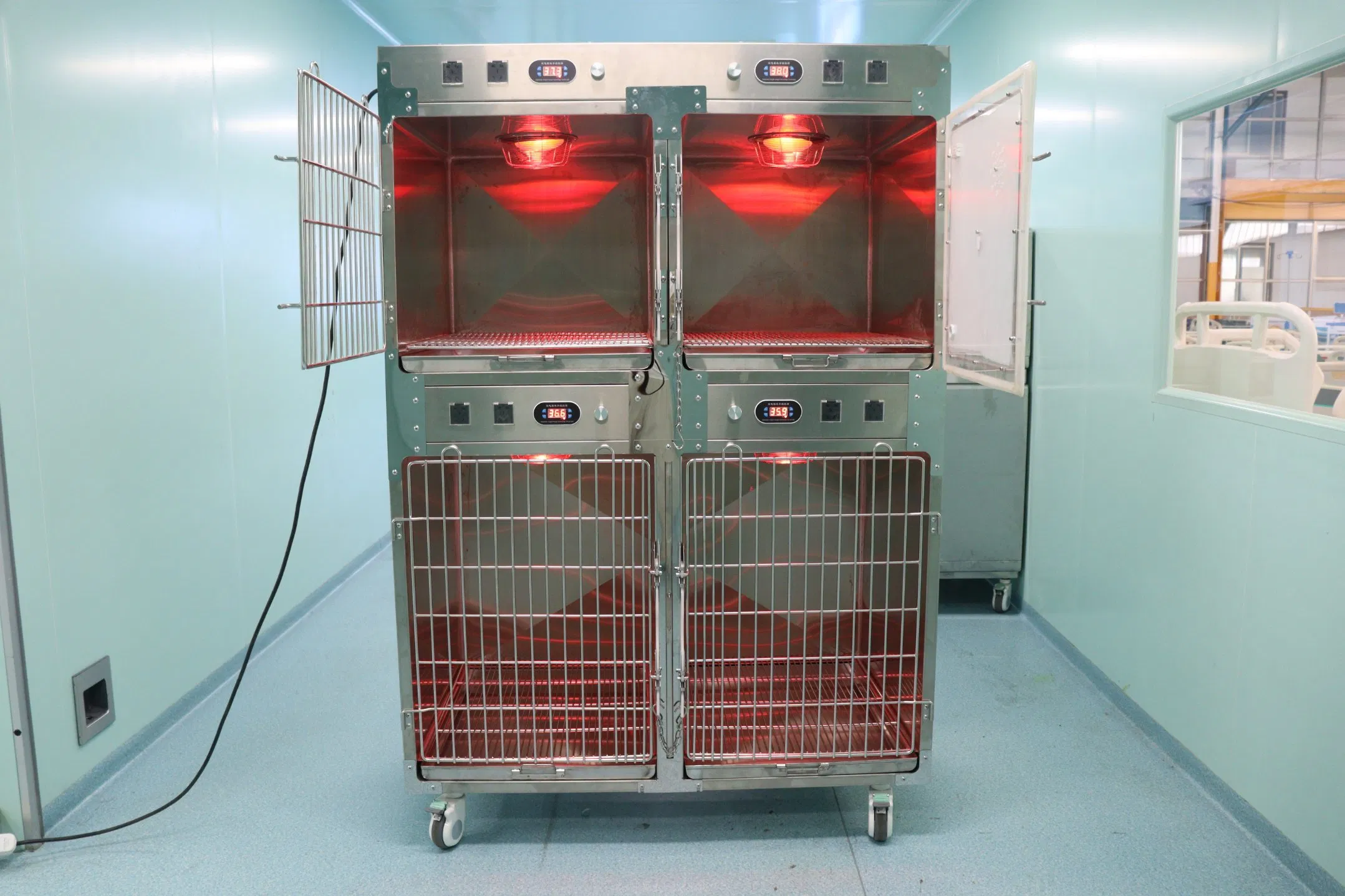 High Quality Veterinary Operating Table Adjustable Angle V Top Pet Dog Examination Table