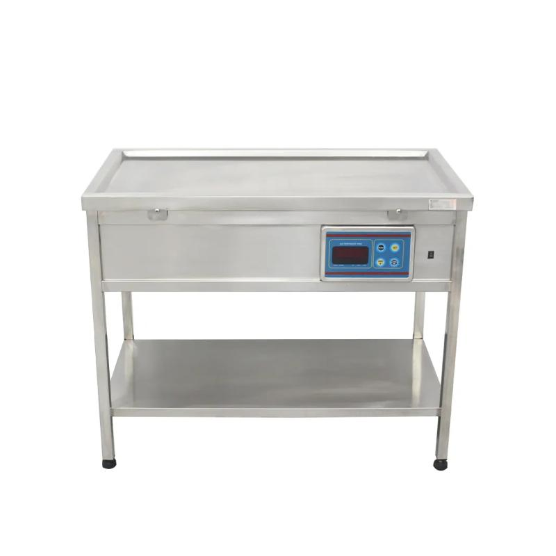 Veterinary Equipment Stainless Steel Examination Table with Scale for Animal Assessments