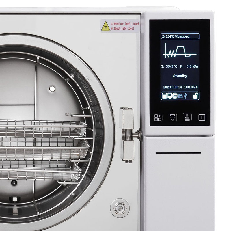 Woson LCD Display Class B Veterinary Autoclave Table Top Veterinary Steam Sterilizer