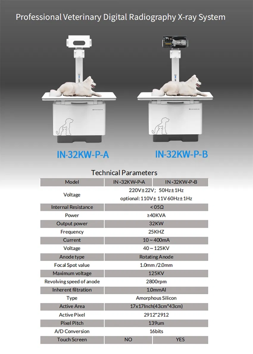 Detailed Specification Chart 1