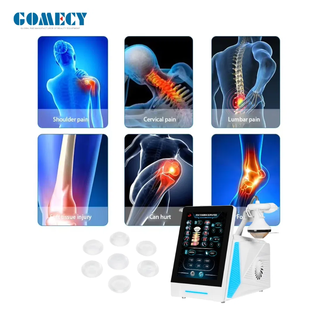 Portable Human and Veterinary Use Shockwave Therapy Machine Pain Relief Medical Equipment