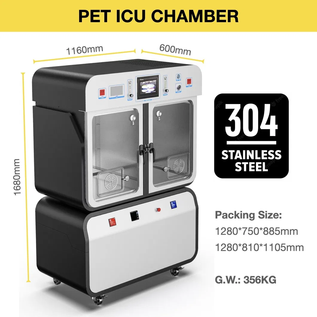 Veterinary ICU Cage View 1