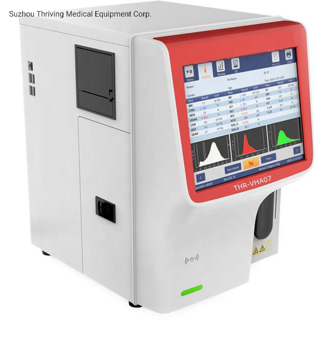 Analysis Veterinary Full Auto Hematology Analyzer Machine for Vet (THR-VHA07)