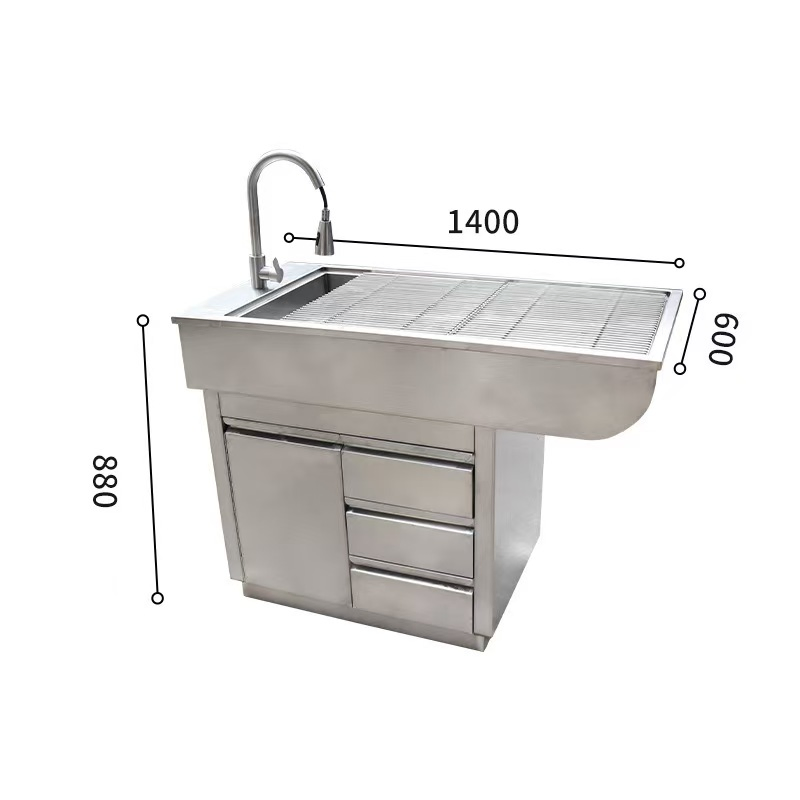 Veterinary Pet Hospital Operating Table Multi-Functional Dental Treatment and Examination Table