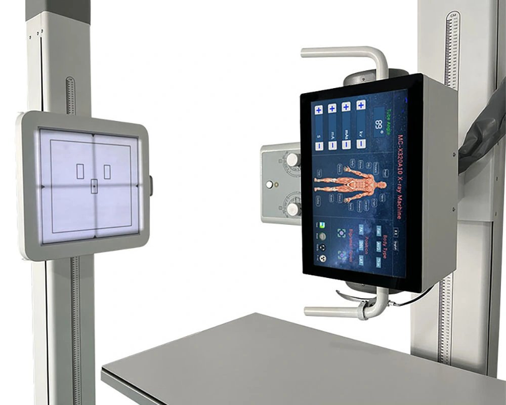 High Frequency Veterinary X-ray Machine Two Colume X Ray Solution Diagnostic X-ray Equipment