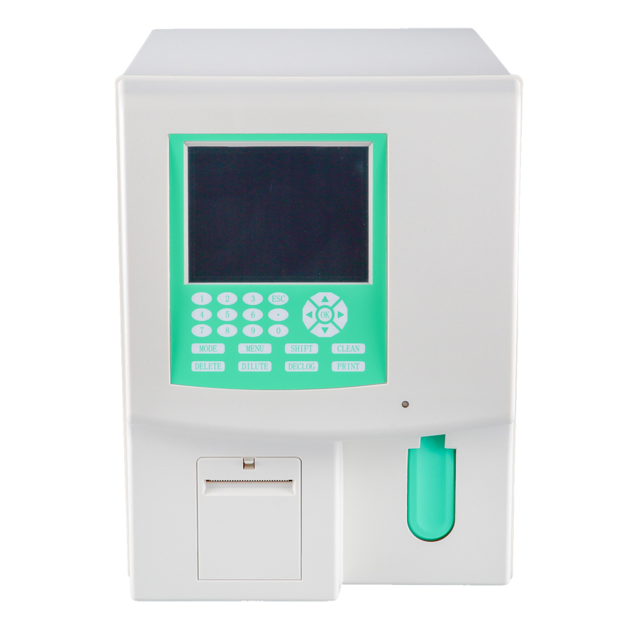 Lab Touch Screen Display 21 Parameter Portable Fully Auto 3-Part Hematology Analyzer Veterinary Cbc Blood Test Machine