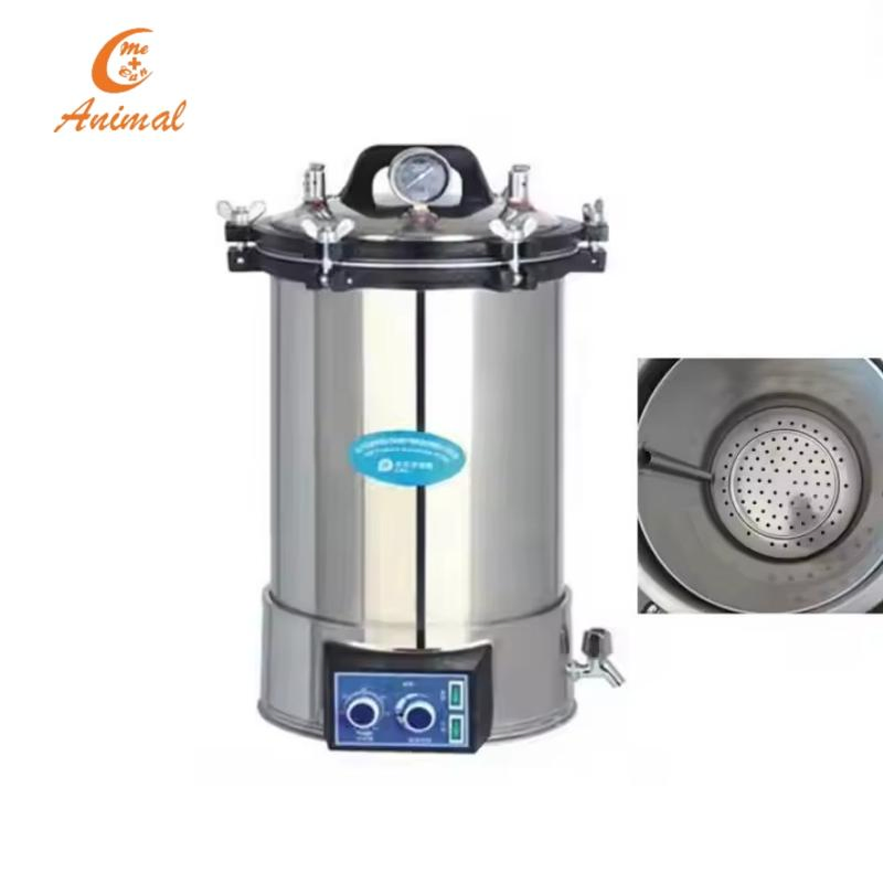 Veterinary Sterilization Equipment Esterilizador Autoclave Precio Vet Portable Autoclave Steam Sterilizer for Vet Clinic