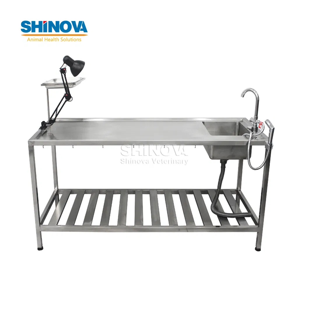 Stainless Steel Veterinary Table Detail