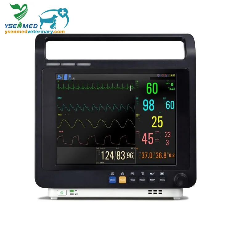 Veterinary Patient Monitor Main View