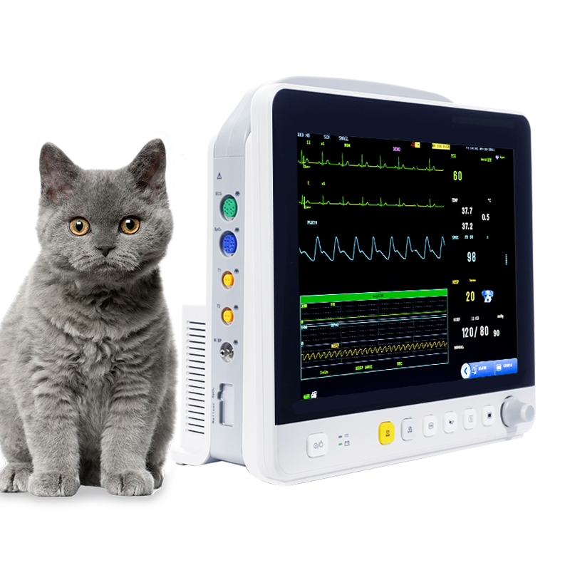 Mindray Multiparameter Umec12 Vet Touch Screen Patient Monitor for Veterinary Animal Hospital