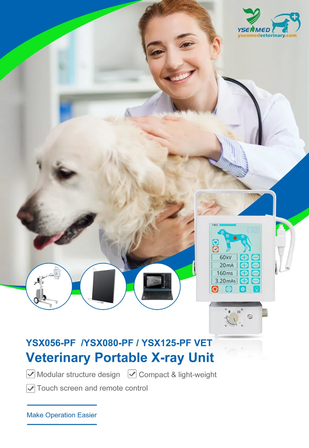 Veterinary Portable X-ray Unit View 1