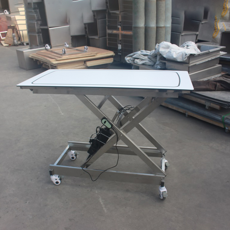Stainless Steel Electric Lifting Veterinary Clinic Table Pet Examination Table with Battery Tables