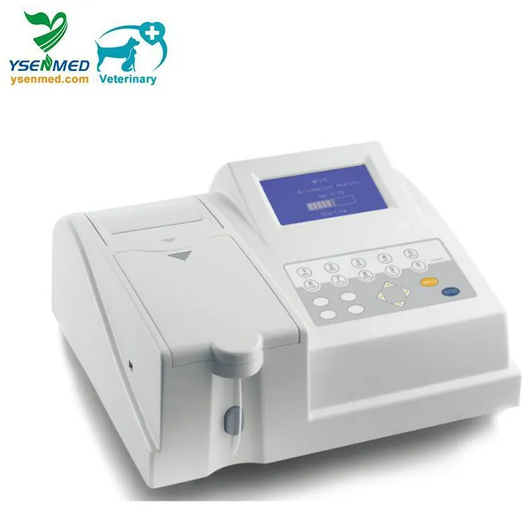 Portable Veterinary Semi-Auto Animal Biochemistry Analyzer