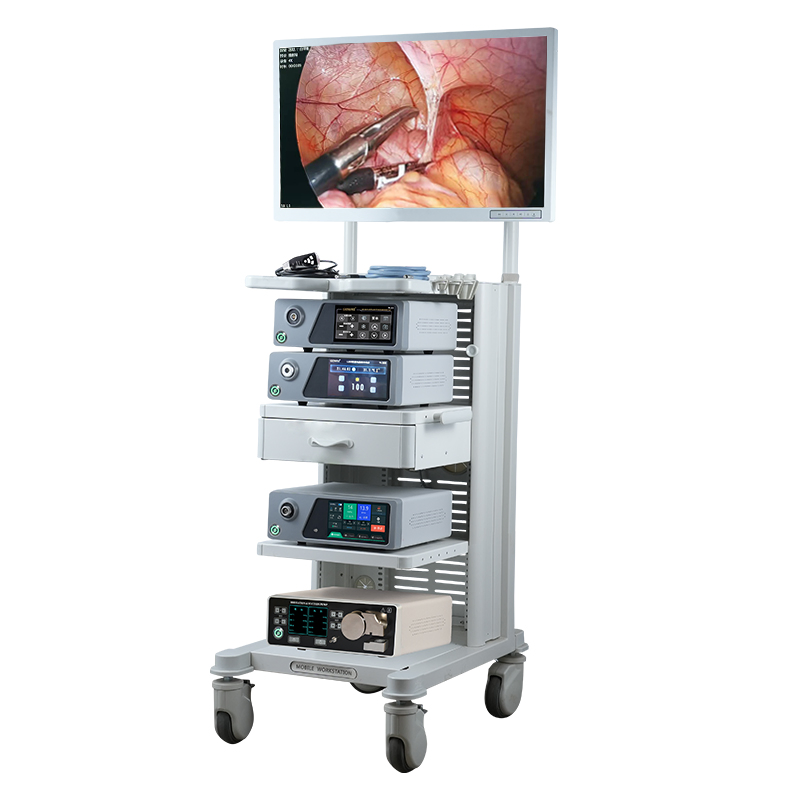 Veterinary HD Rigid 1080P Endoscopy Camera System Laparoscopy Tower