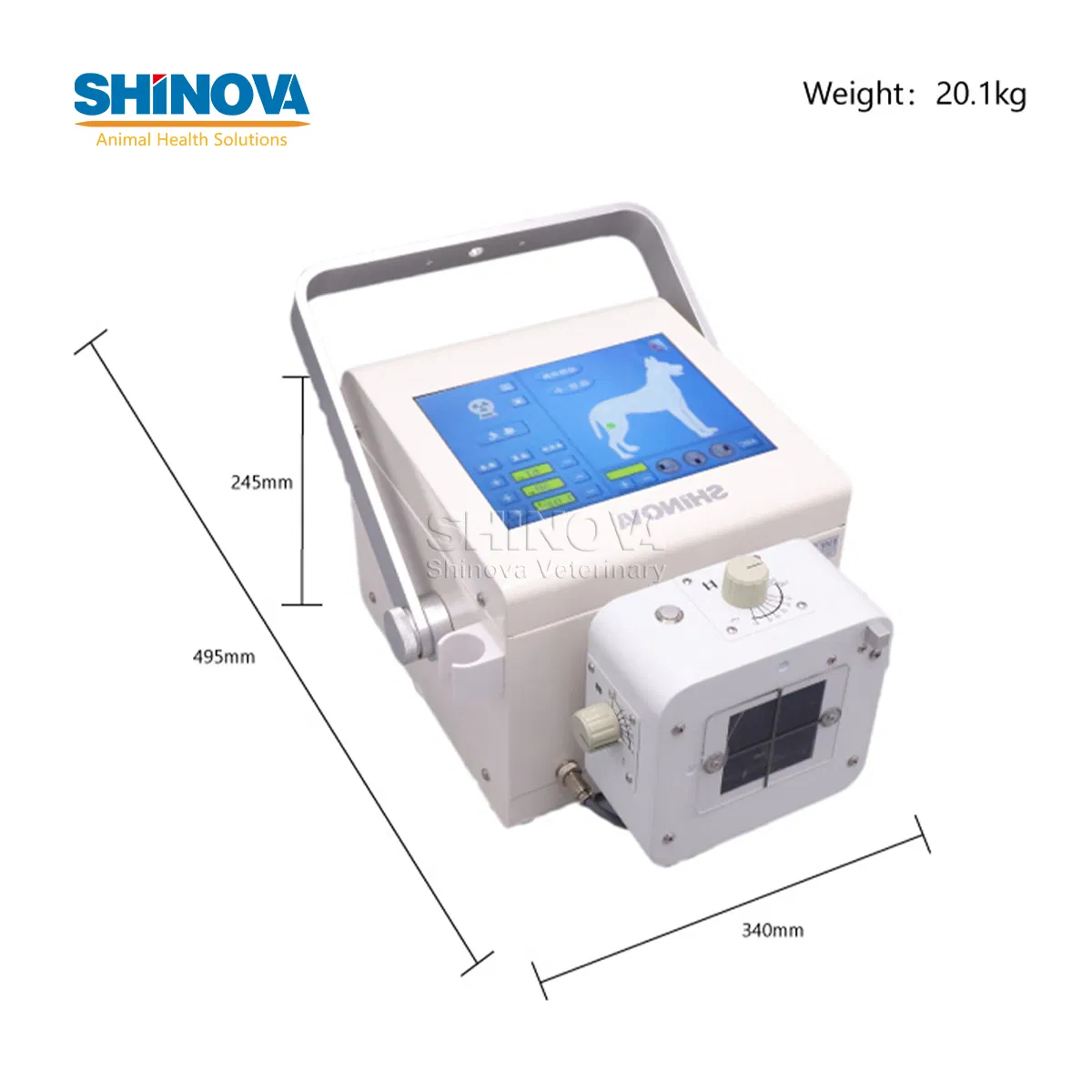 High Quality Medical Equipment Portable Veterinary Digital X-ray (DR) (DR-40V)