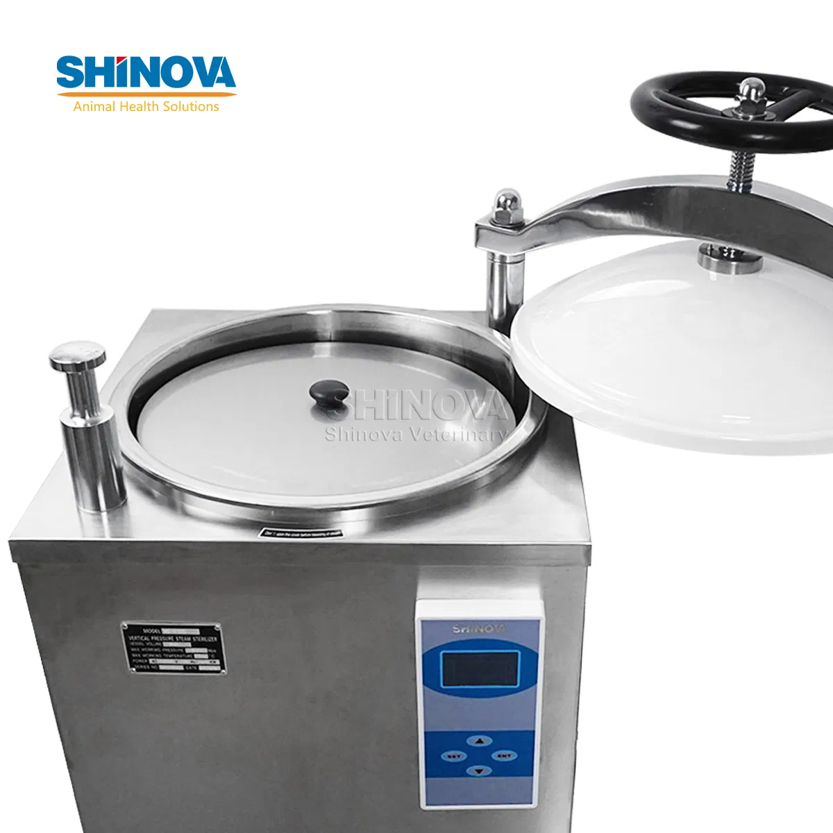 High Pressure Autoclave Machine 100L Vertical Steam Sterilizer for Veterinary/ Medical Ms-V100d