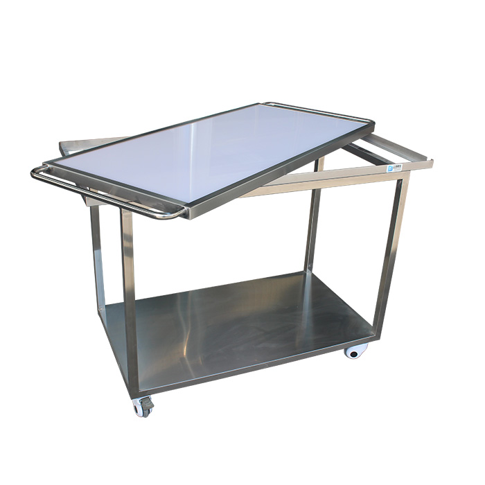 Reusable Veterinary Surgery Table 304 Stainless Steel for Dog X-ray Examination Veterinary Equipment