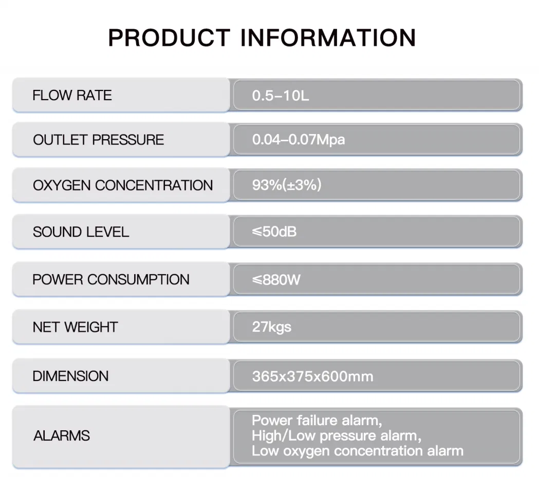 LCD Display Oxygen Generator
