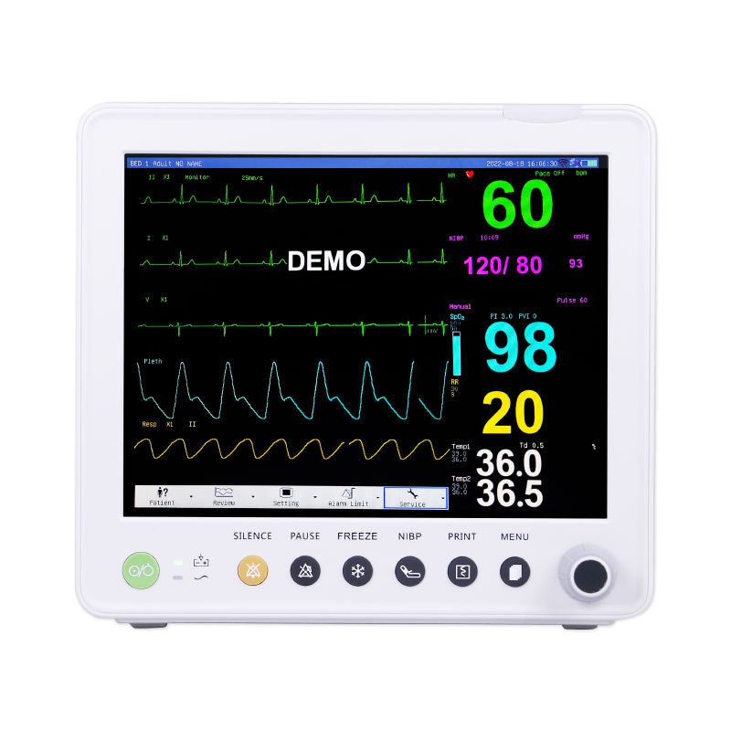 Medical Use Operation Equipment Veterinary Patient Monitor Multi Parameter Vital Sign Monitor
