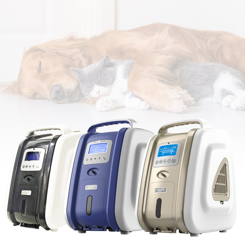Animal Use Oxygen Inhale Machine Veterinary Medical Oxygen Concentrator 3L
