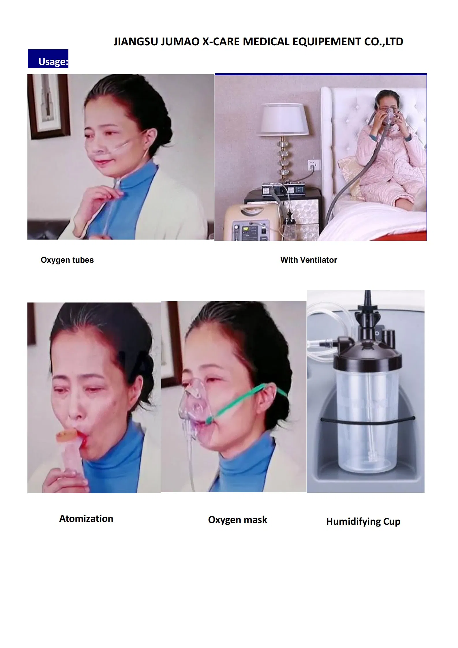 0.5-5L/Min, 93% Medium Jumao Carton Box 35*42*65cm Veterinary Oxygen Concentrator