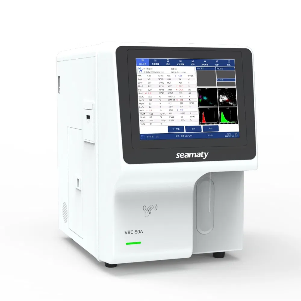 Abnormal Sample Flagging Automatic Vet Blood Analyzer for Veterinary Clinics