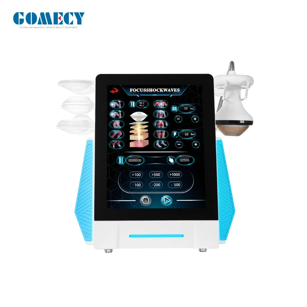 Portable Human and Veterinary Use Shockwave Therapy Machine Pain Relief Medical Equipment