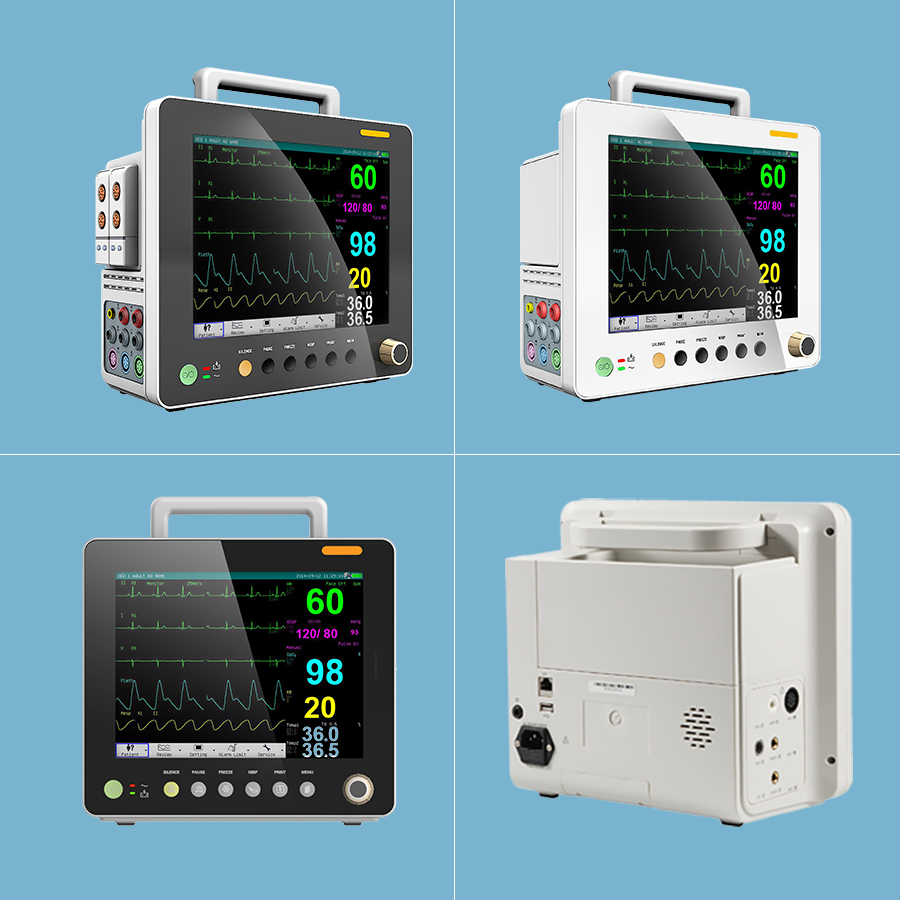 Veterinary Use Hospital Equipment Portable Multi-Parameter Patient Monitor (THR-PM603 VET)
