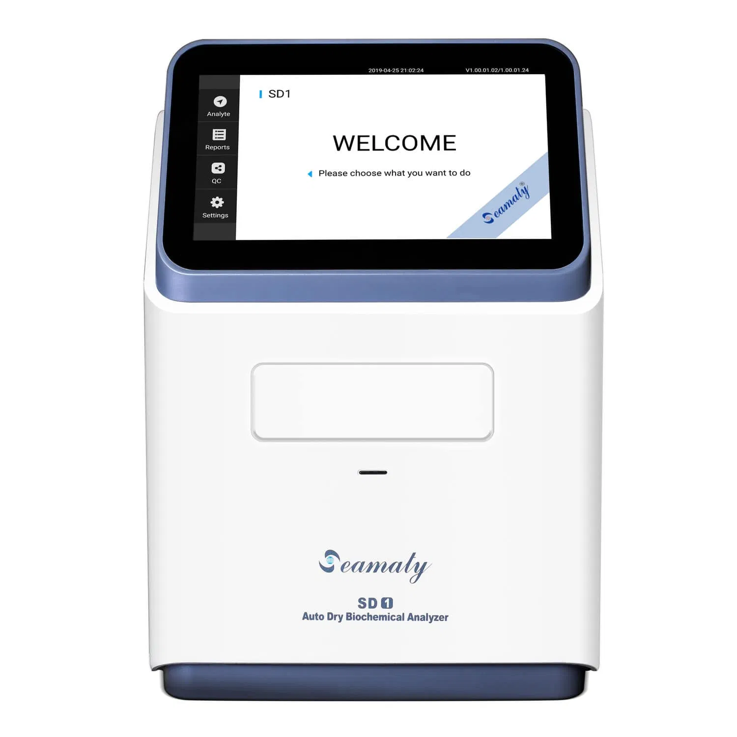 Seamaty SD1 Multipurpose Biochemistry Testing System V5 Veterinary Automatic Dry Biochemistry Blood Analyzer