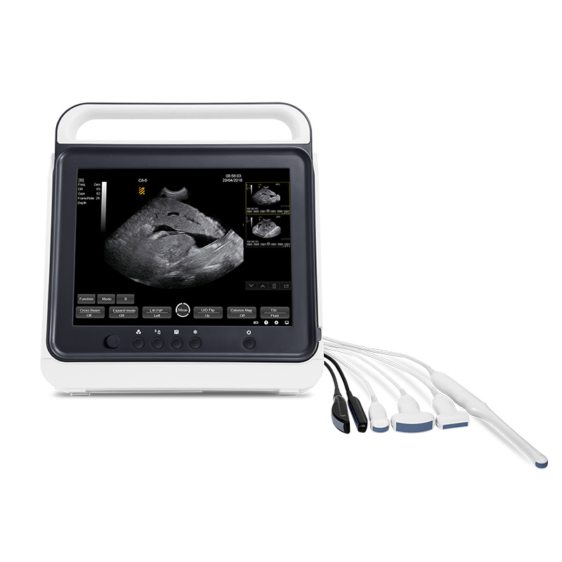 My-A012-N Touch Screen Black and White Portable Veterinary Medical Ultrasound Instruments