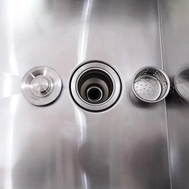 Stainless Steel Faucet Detail