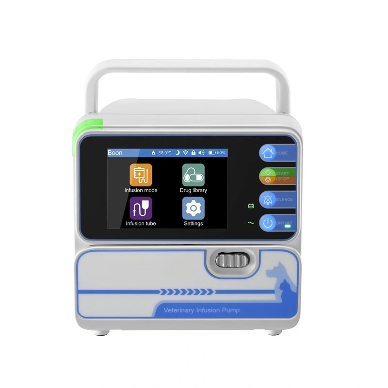 Portable Cheap Price Medical Vet Apparatus Equipment Compact Veterinary Infusion Pump with Fluid Warmer