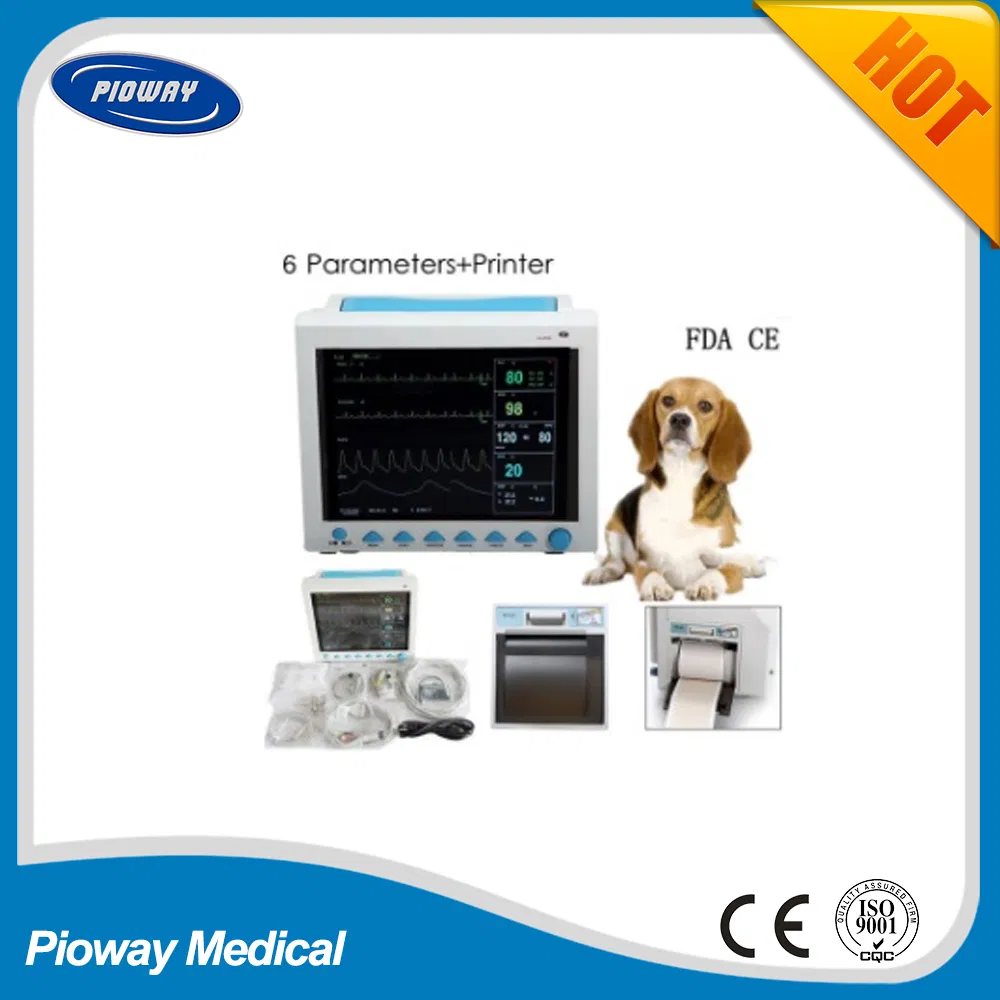 Medical Veterinary Patient Monitor (CMS8000V Monitor)