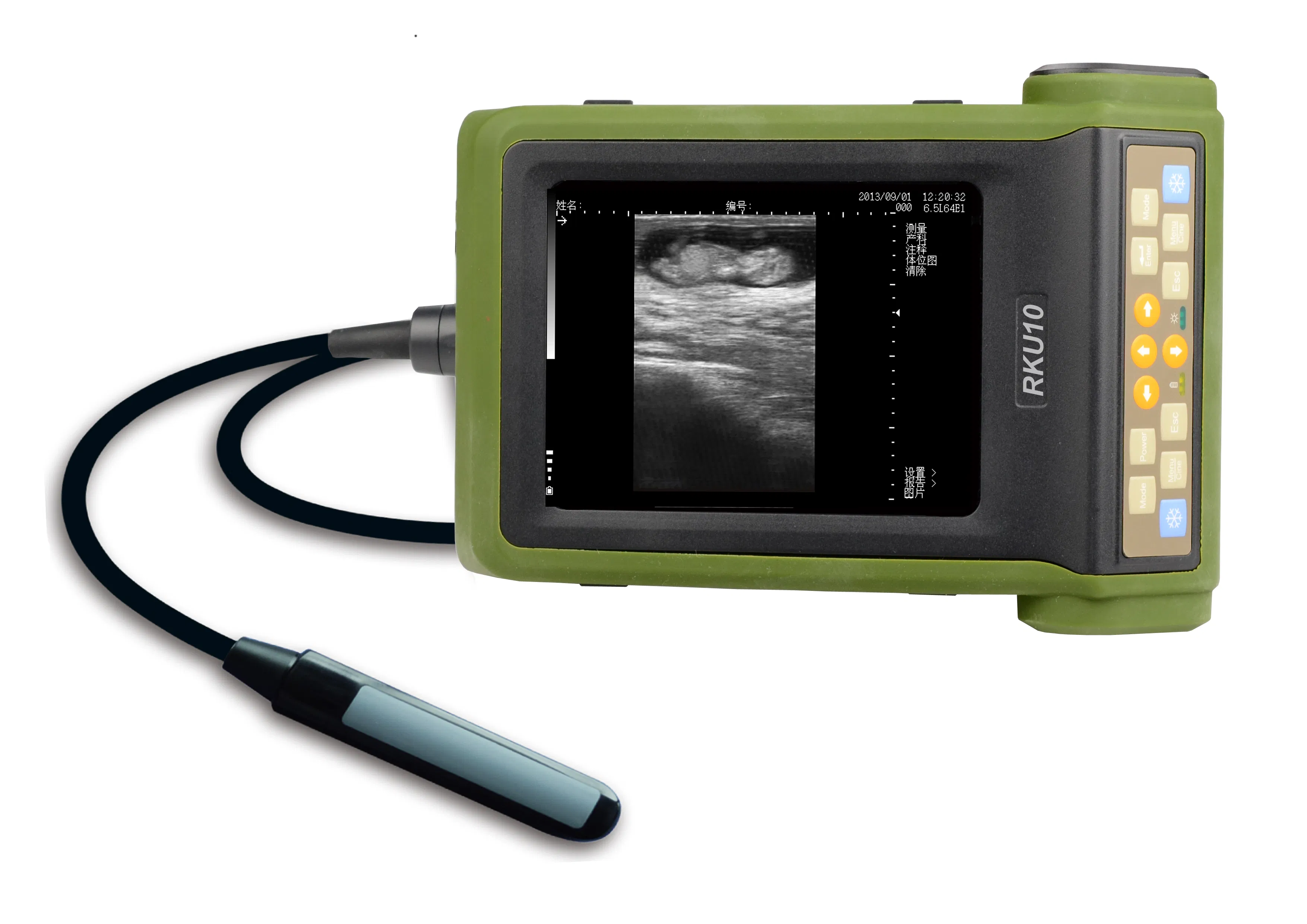 Veterinary Instrument for Cow Horse Goat Swine Palm Ultrasonic Diagnostic Tool