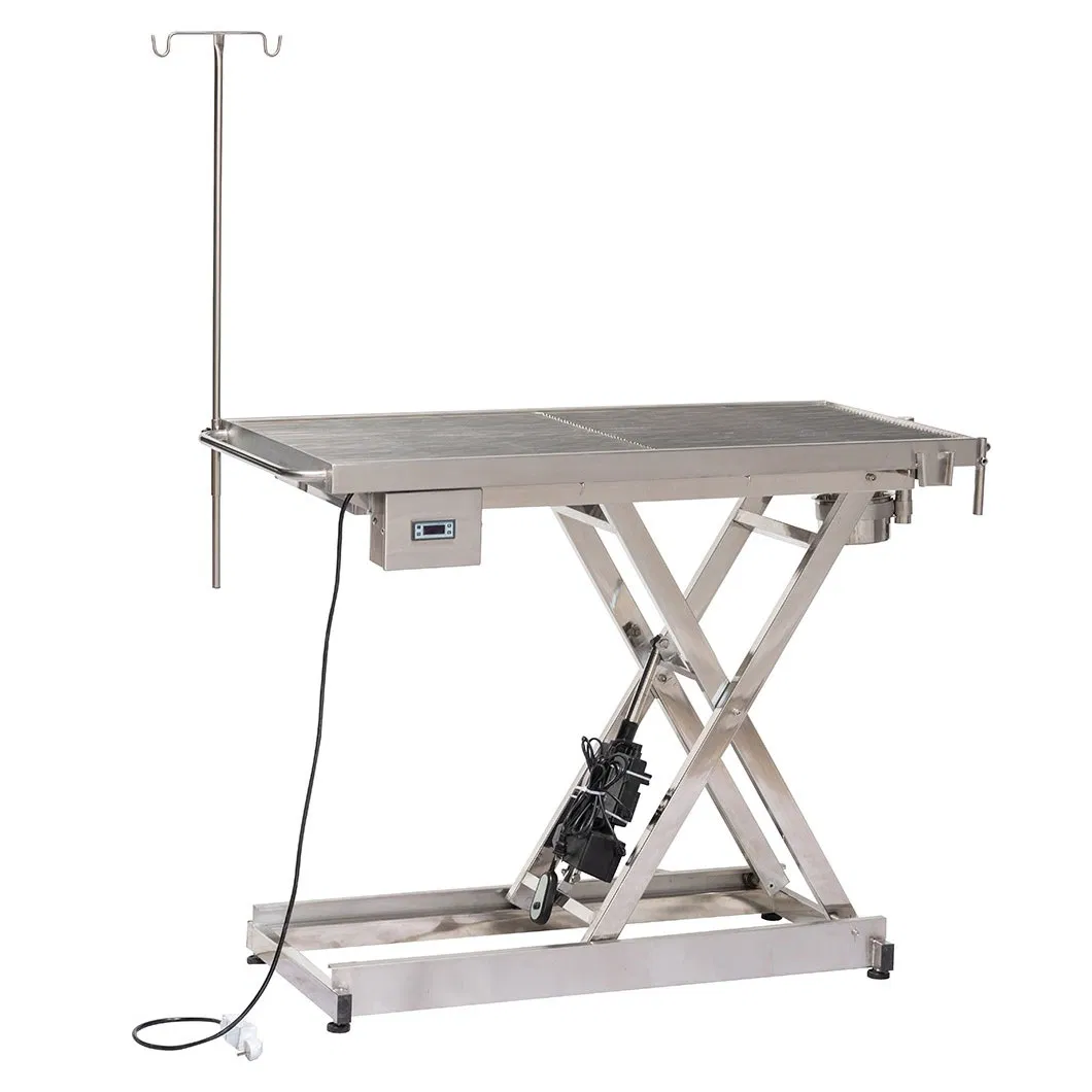 Veterinary Surgical Bed Dog Cat Electric Lift Vet Operating Table for Pet Hospital Clinic