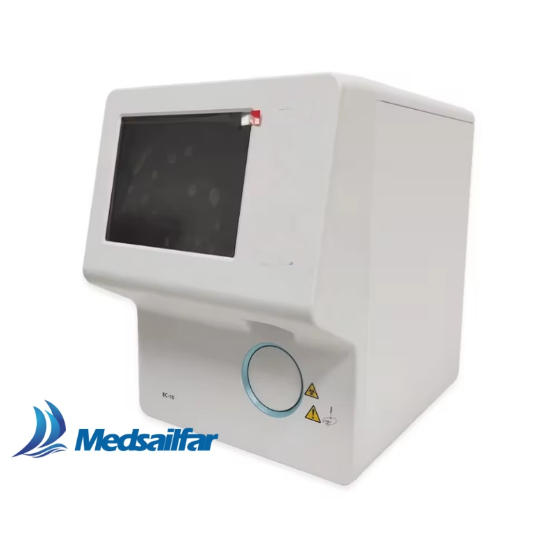 Multi-Language 5-Part Auto CE Blood Cell Counter Veterinary Hematology Analyzer