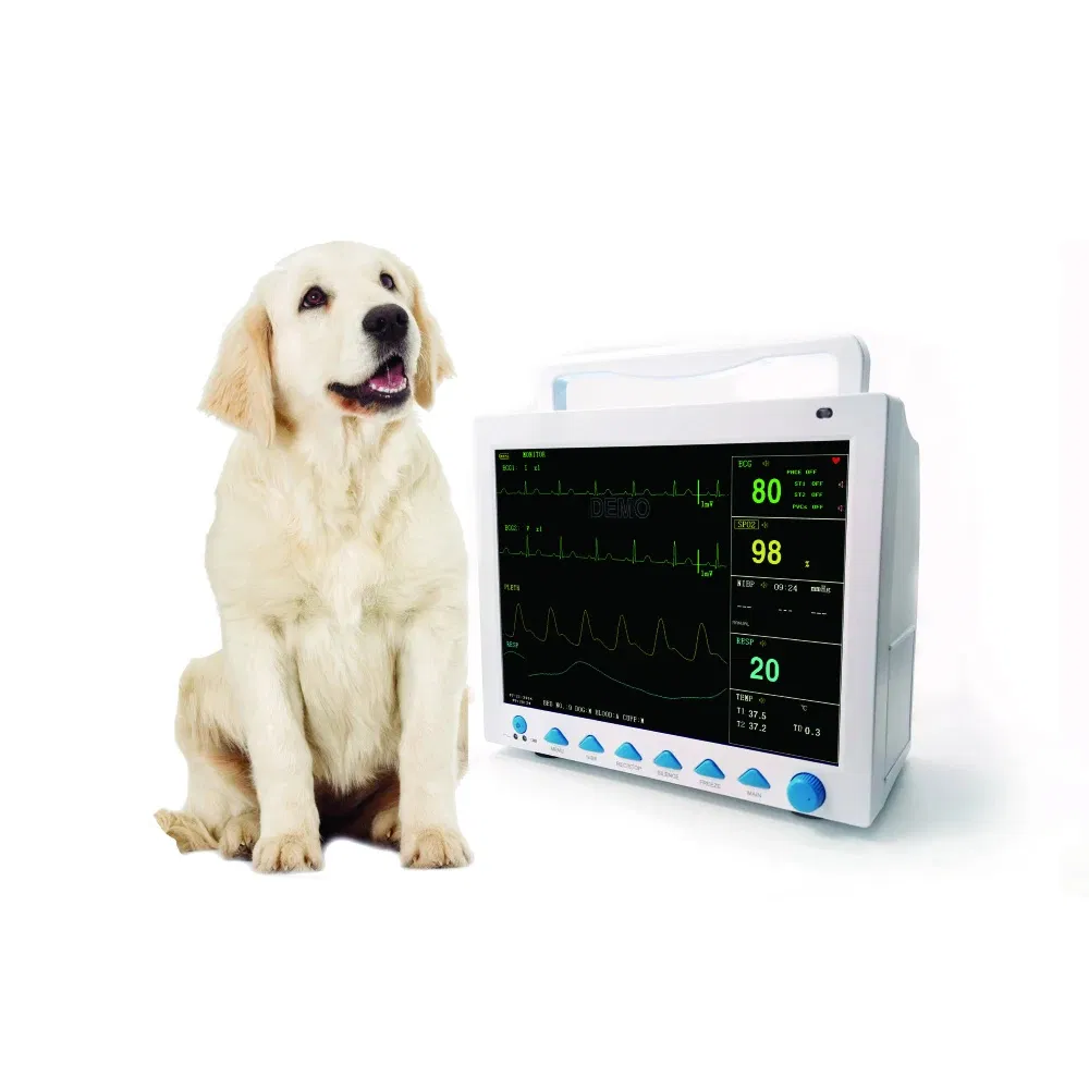 Contec Cms8000-Vet Veterinary 12.1" Patient Monitor Vital Signs Monitor