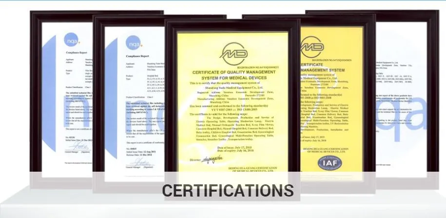 Certificates