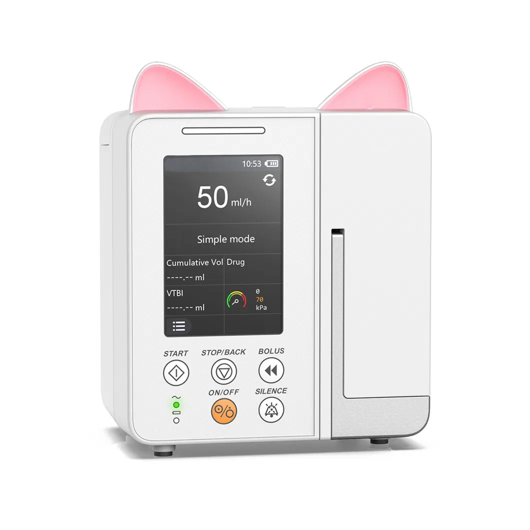 Vet Instruments Animal Large Capacity Lithium Battery Veterinary Infusion Pump