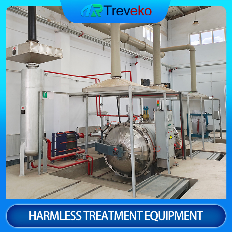 High-Capacity Steam Disinfection Sterilizer for Bulk Veterinary and Solid Healthcare Waste Treatment
