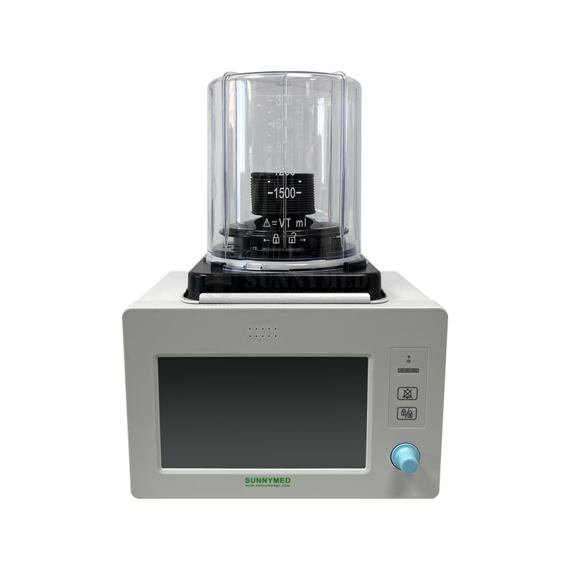 Sy-W006-3_W Medical Veterinary Turbine Anesthesia Ventilator for Human/Vet