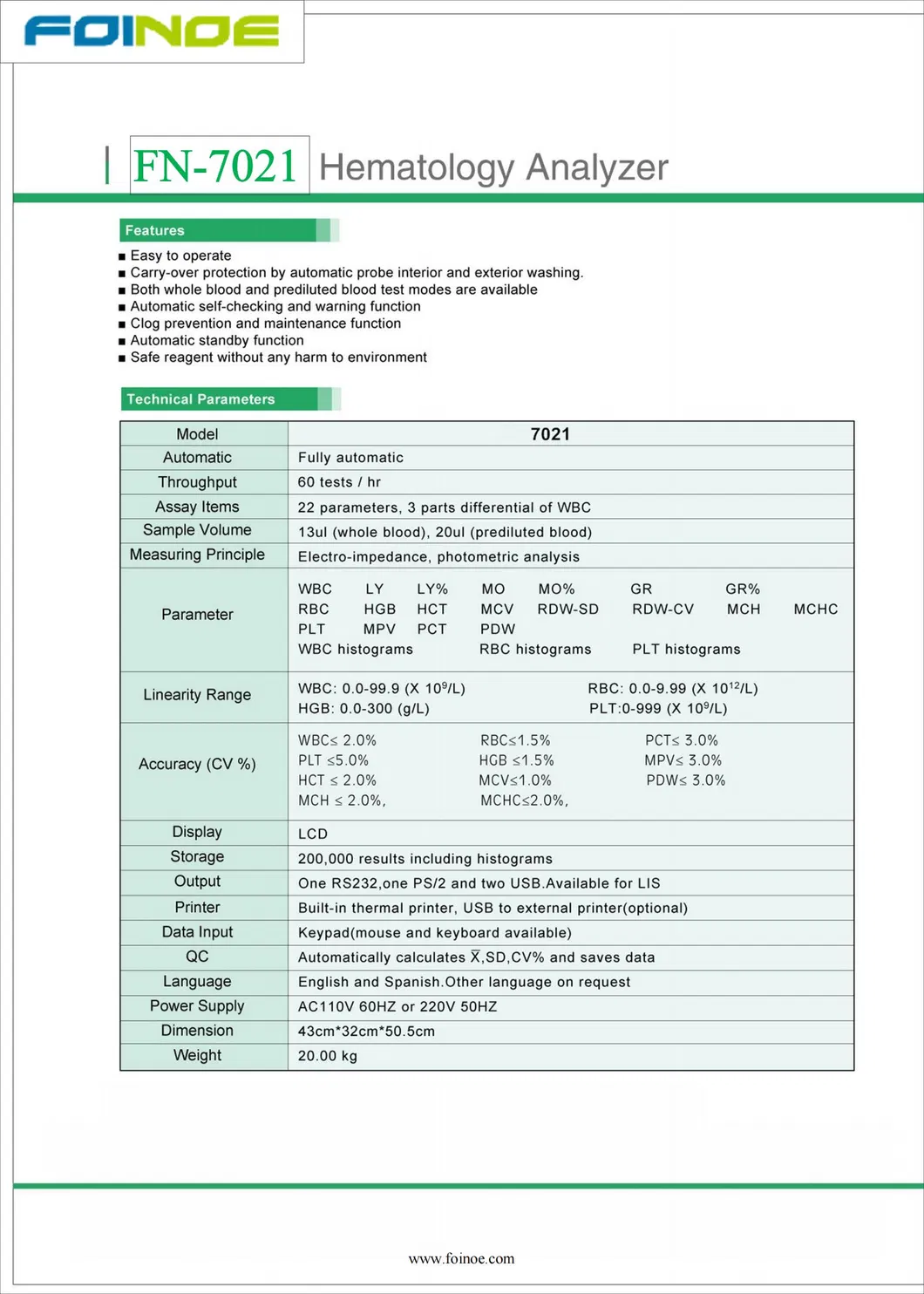 Technical Parameter 2