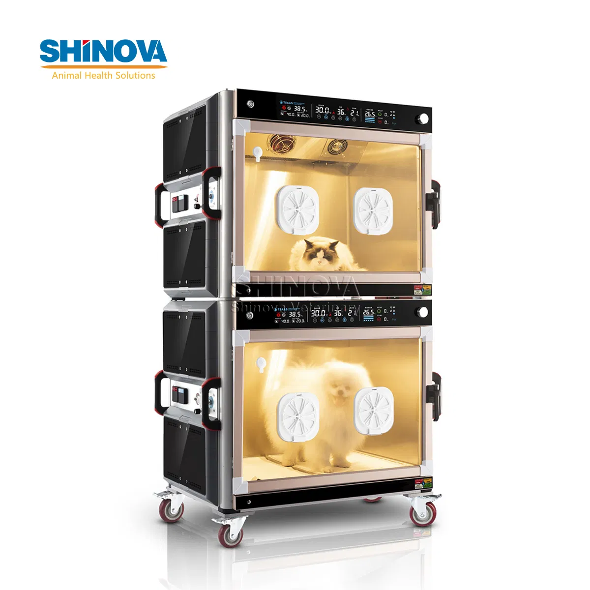 Shinova Veterinary ICU Unit Smartcare 210g 2 Layer Cage