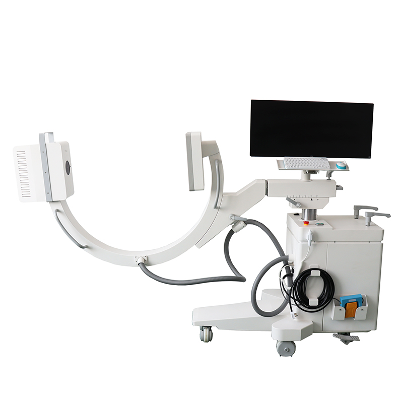 IN-5KW-P Veterinary Mobile C Arm X Ray System For Animal Surgery Imaging