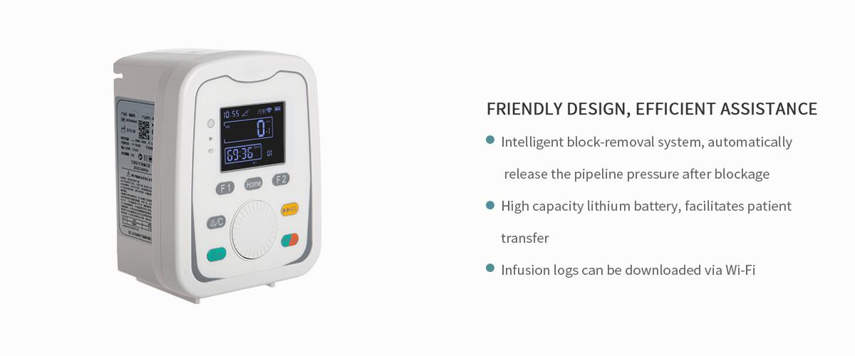 High Quality Clinic Hospital Volumetric Infusion Pump Medical Device Equipmente Veterinary Pump