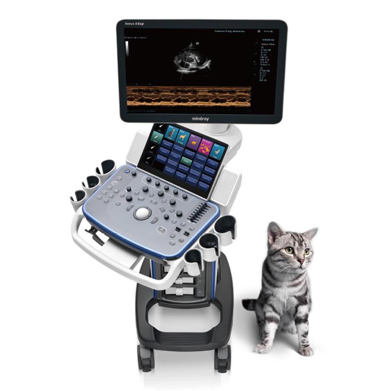Mindray Vetus 5exp Portable Veterinary Ultrasound System Multiple Probe Ultrasound System