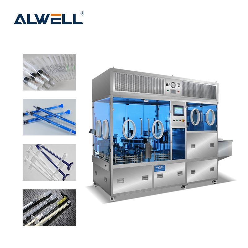 Veterinary Paste Syringe Filling Machine for Oral Dosing High-Speed Plastic Syringe Automation Alwell Solution