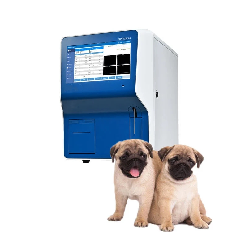Multi-Function Fully Automated Hematology Analyzer Veterinary Medical Equipment Chemical Blood Tester