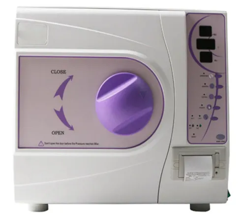 Vertical steam autoclave